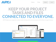 Tablet Screenshot of ap4projectmanagers.com